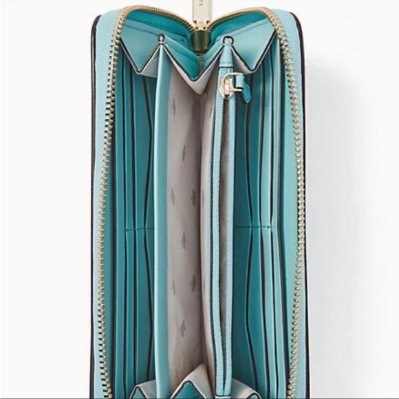 Kate Spade pool float large continental wallet Poolside Multi - Picture 4 of 8